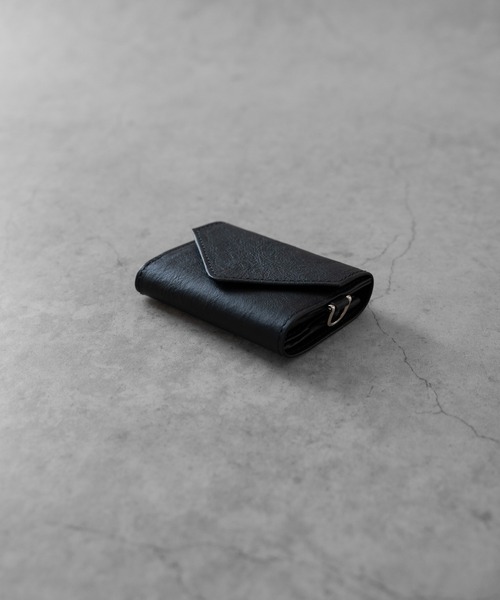 財布 メンズ Dyneema Leather TRI-FOLD WALLET×Keel｜zozo｜11