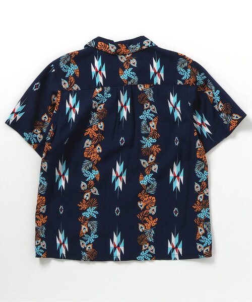 アロハブロッサム　80 アロハシャツ　キッズ　2枚セット 親子お揃い 親子 ペアtシャツ アロハシャツ おそろい 親子tシャツ 親子
