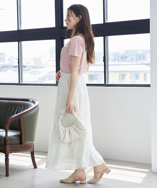 chou chou セレクト　ドットティアードスカート SKIRT｜Praise / trois / anana / NICOLE｜ chouchou