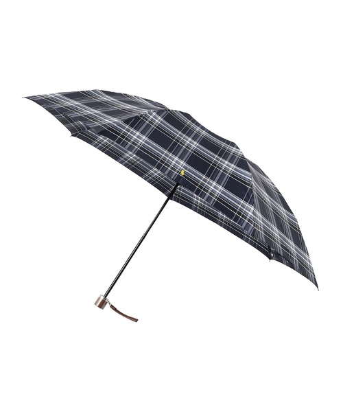 【ロゴ】POLO RALPH LAUREN 折りたたみ傘 チェック柄 木製ハンドル】雨傘 折りたたみ傘 チェック ポロベア ロゴ ワン