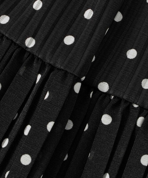 ANAYI（アナイ） ワンピース ソフトジャージプリーツティアード