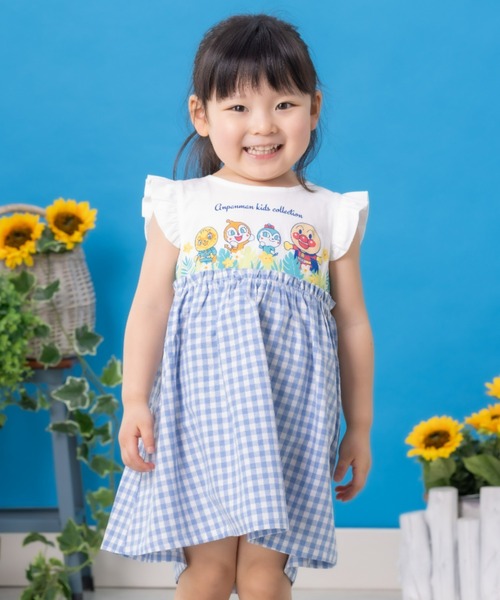 Saaページ　ワンピース　110 120 TARKER ワンピース 幾何学柄ワンピース キッズ 子供服 女の子