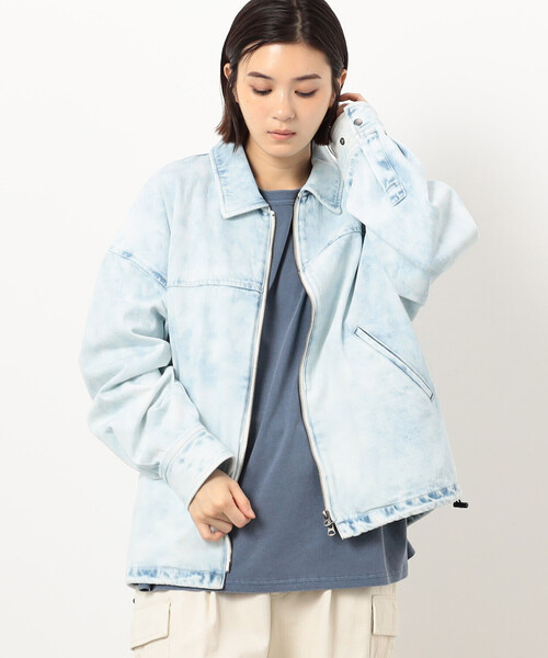 Purple&Yellow（パープルアンドイエロー） デニムジャケット gジャン