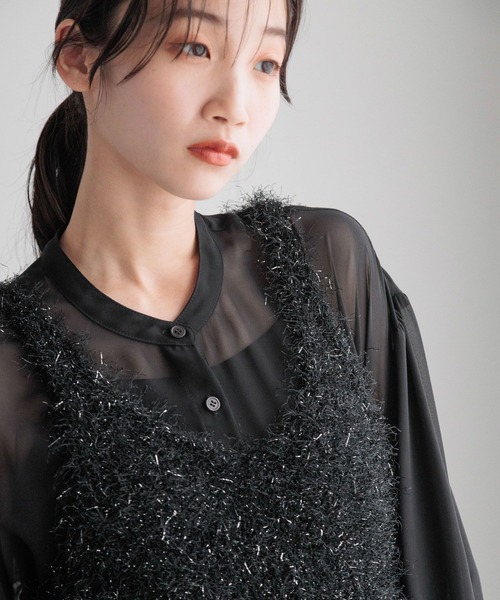 LOWRYS FARM [yuw]ZIPシャツワンピース