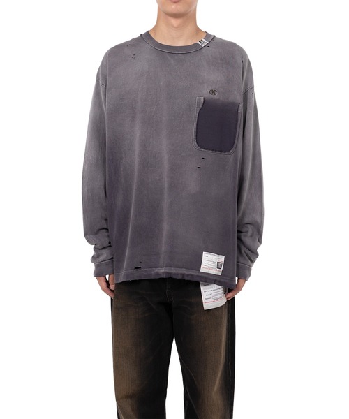 Maison Mihara Yasuhiro ロングスリーブTシャツ MAISON MIHARA YASUHIRO（メゾン ミハラヤスヒロ） tシャツ Sun Faded