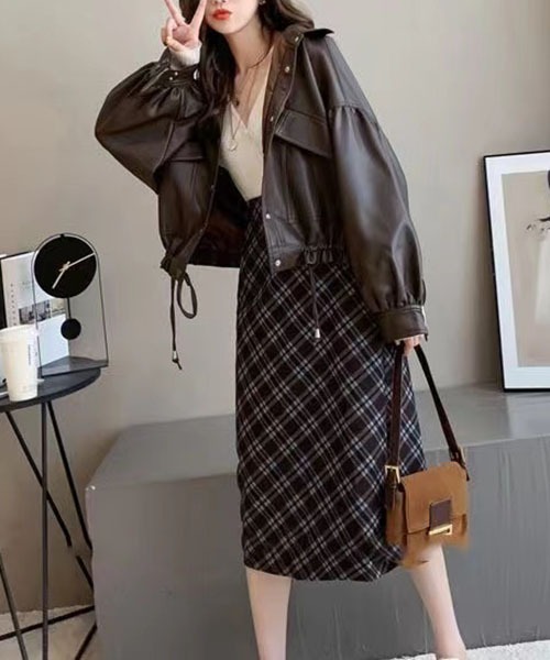 レザージャケット ビッグサイズ ラムスキン XXL ドロップショルダー レトロ レザージャケット ビッグサイズ ラムスキン XXL ドロップショルダー レトロ