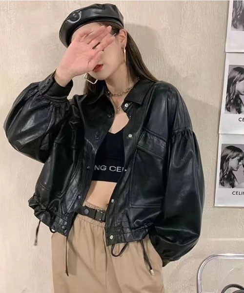 レザージャケット ビッグサイズ ラムスキン XXL ドロップショルダー レトロ レザージャケット ビッグサイズ ラムスキン XXL ドロップショルダー レトロ