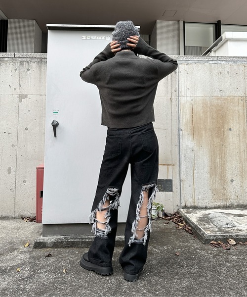 jiasecond. ジーンズ デニム デニムパンツ 「jiasecond.」ハイ