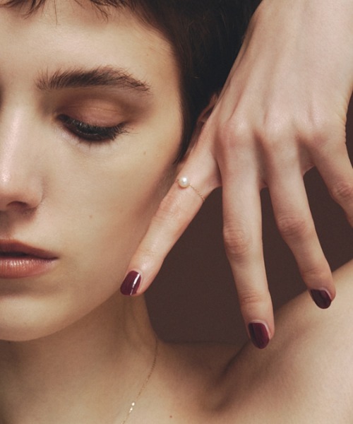 les bon bon パールリング フリーサイズ pearl ring – les bon bon Online store