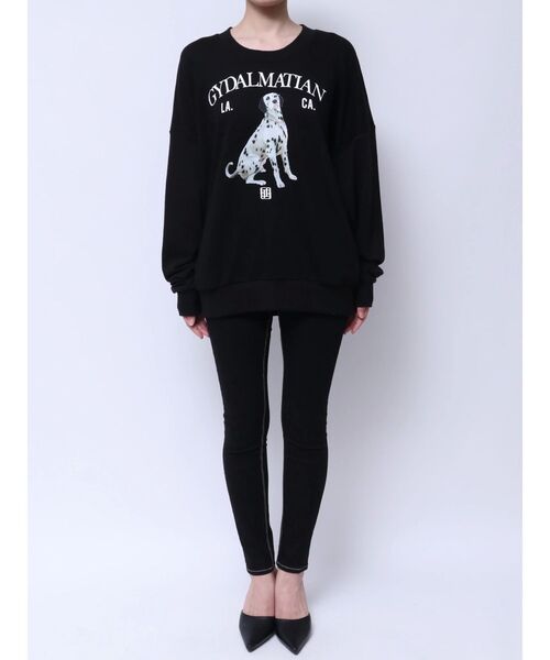 GYDA（ジェイダ） トレーナー スウェット GYDALMATIAN PHOTOトップス