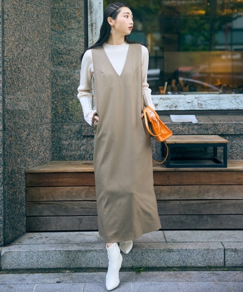 slattgir（スラットジール） ジャンパースカート 高身長 Iライン