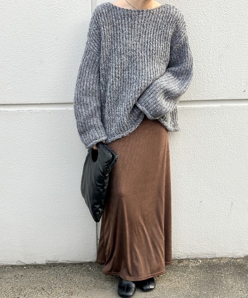 select MOCA（セレクトモカ） ニット セーター アルパカタッチミックス