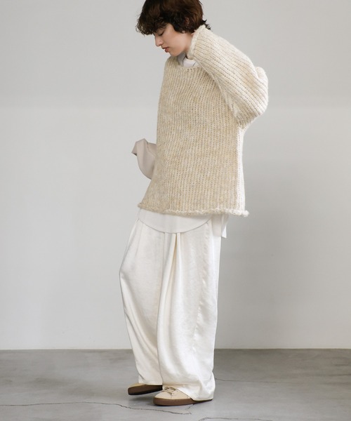 select MOCA（セレクトモカ） ニット セーター アルパカタッチミックス