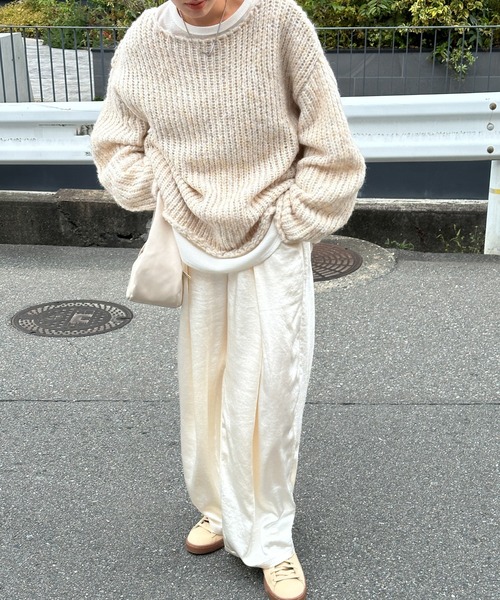 select MOCA（セレクトモカ） ニット セーター アルパカタッチミックス