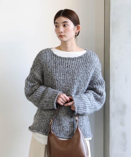 select MOCA（セレクトモカ） ニット セーター アルパカタッチミックス