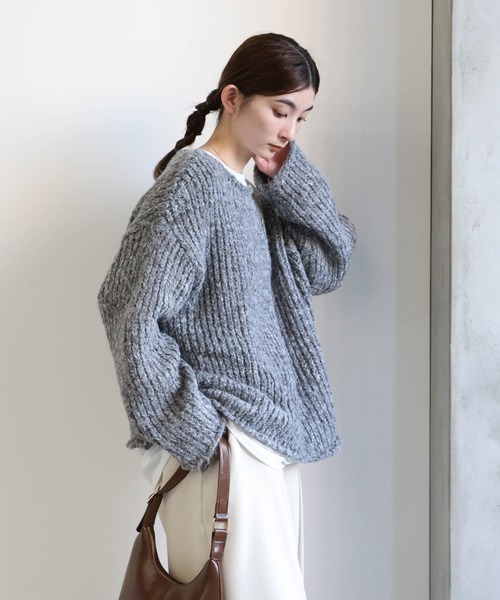 select MOCA（セレクトモカ） ニット セーター アルパカタッチミックス