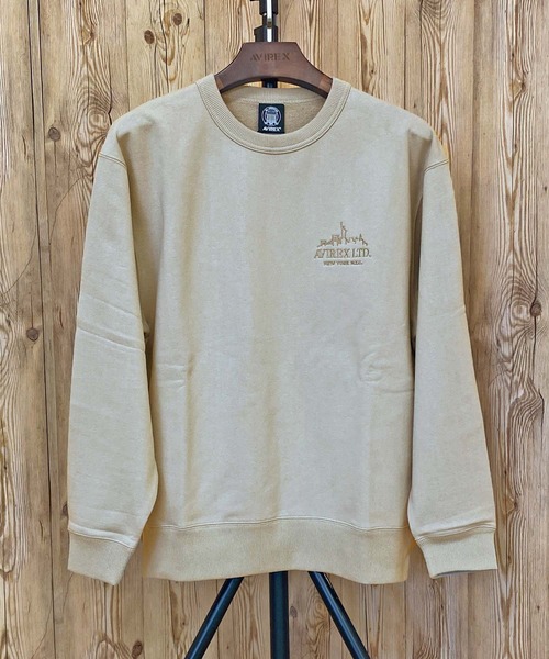 AVIREX トレーナー スウェット VARSITY LOGO NYC CREWNECK SWEAT