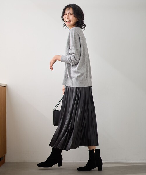 ANY（エニィ） ニット セーター 「6色展開」ムースタッチボクシー