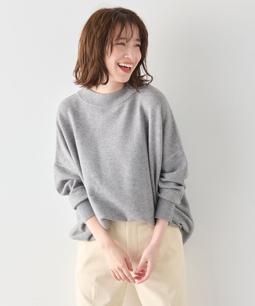 ANY（エニィ） ニット セーター 「6色展開」ムースタッチボクシー