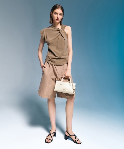 CHARLES ＆ KEITH（チャールズ&キース） トートバッグ 小さめ ミニ