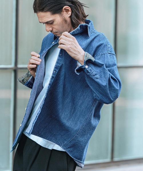 TWS デニムシャツ トレカ付　Mサイズ TWS デニムシャツ トレカ付 Mサイズ TWS デニムシャツ トレカ付 M