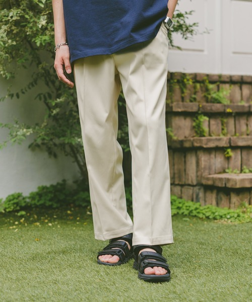 RAGEBLUE（レイジブルー） スラックス センタープレス/PEツイル