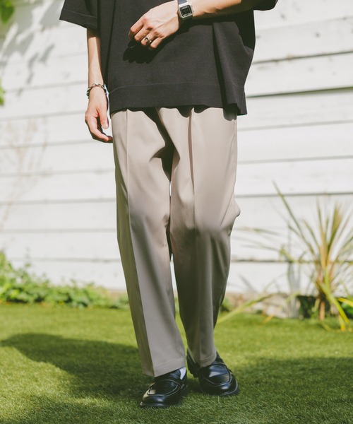 RAGEBLUE（レイジブルー） スラックス センタープレス/PEツイル