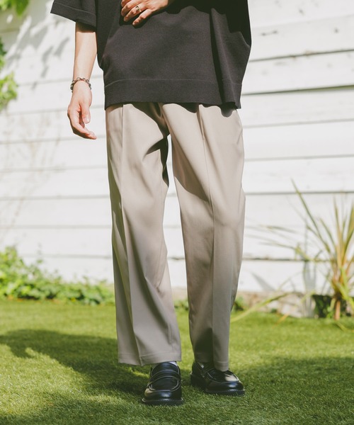 RAGEBLUE（レイジブルー） スラックス センタープレス/PEツイル