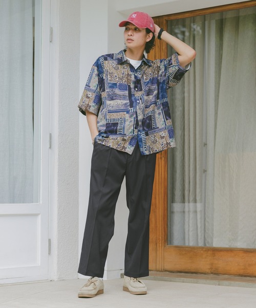 Pページ RAGEBLUE（レイジブルー） スラックス センタープレス/PEツイル