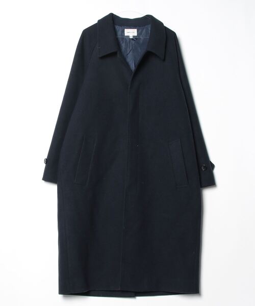 4930269313961 ECO WORLD 8645 コート 色：ネイビー サイズ：EL EMMA CLOTHES（エマクローズ） ステンカラーコート M ネイビー メンズ