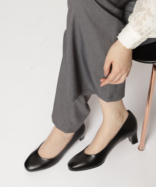 パンプス 入学式 卒業式 「12時間パンプス」約5.0cm　歩きやすくて疲れにくい