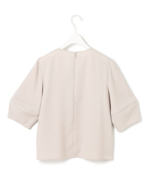 ブラウス シャツ FluidBackSatin ランタンスリーブブラウス レディース ICB ブラウス シャツ FluidBackSatin ランタンスリーブブラウス