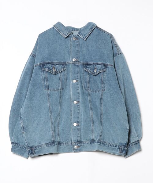 Bling Leads デニムジャケット gジャン Bling leadsオーバーサイズ 3RD