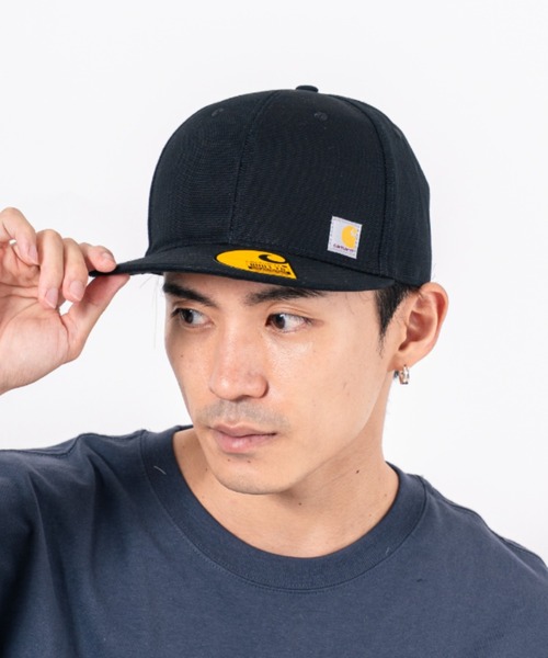 k*!様 USA製 Carhartt カーハート ワークキャップ スナップバック VILLAGE WORKer(s)] carhartt カワサキ キャップ （スナップバック）