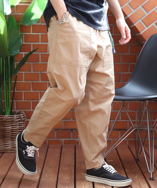 GERRY（ジェリー） ワイドパンツ カーゴパンツ シャンブレー・ポプリン