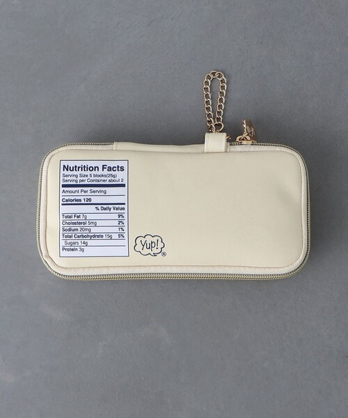 UNITED ARROWS（ユナイテッドアローズ） ポーチ 「yup!」CHOCOLATE BAR