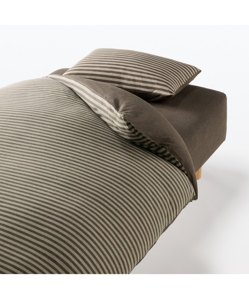 無印良品（MUJI） ベッド 寝具 綿天竺掛ふとんカバー・D 190