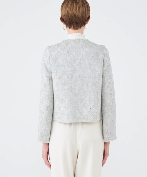 Ballsey ジャケット ノーカラージャケット Lychee クルーネック