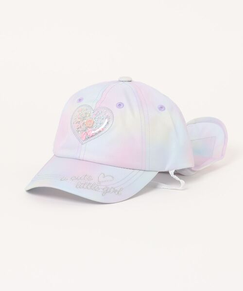 Kids Foret（キッズフォーレ） キャップ 帽子 キラキラスパンコール