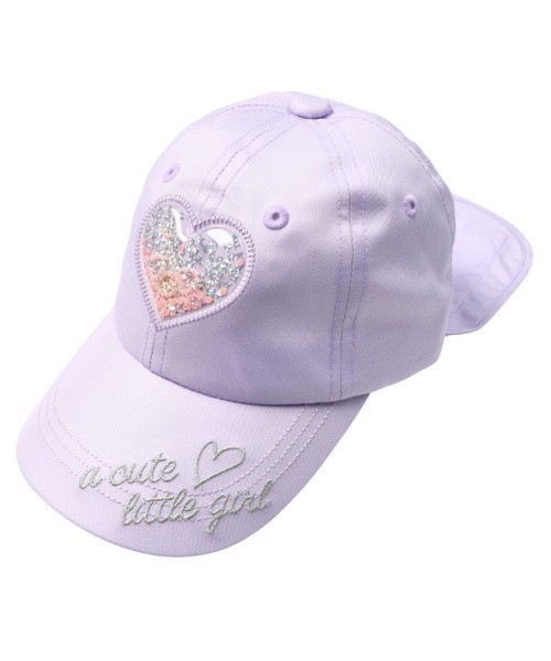 Kids Foret（キッズフォーレ） キャップ 帽子 日よけ キラキラ