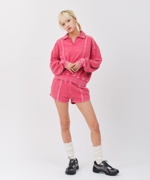 atmos girls パンツ pink Pigment Sweat Short Pants / アトモス