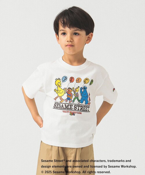 日本最大のブランド LOOM THE OF FRUIT tシャツ T プリント セサミストリート / Tシャツ・アパレル