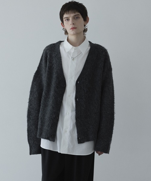 remer カーディガン wool mix shaggy cardigan / ウールミックス