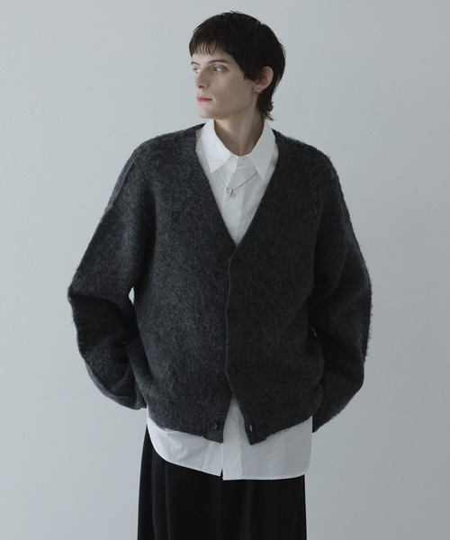remer カーディガン wool mix shaggy cardigan / ウールミックス