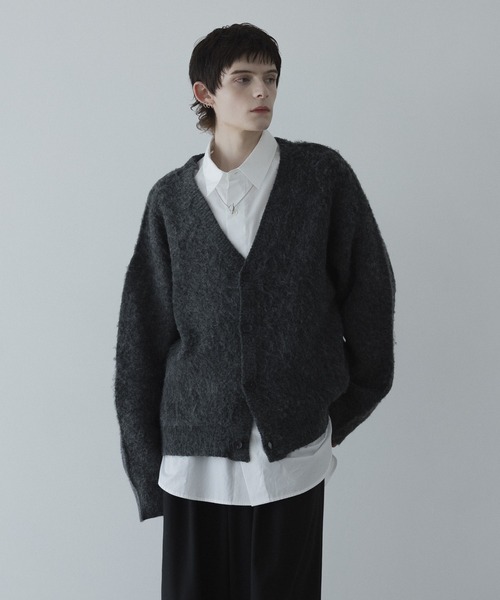 remer カーディガン wool mix shaggy cardigan / ウールミックス