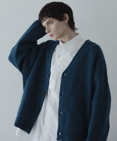 remer カーディガン wool mix shaggy cardigan / ウールミックス