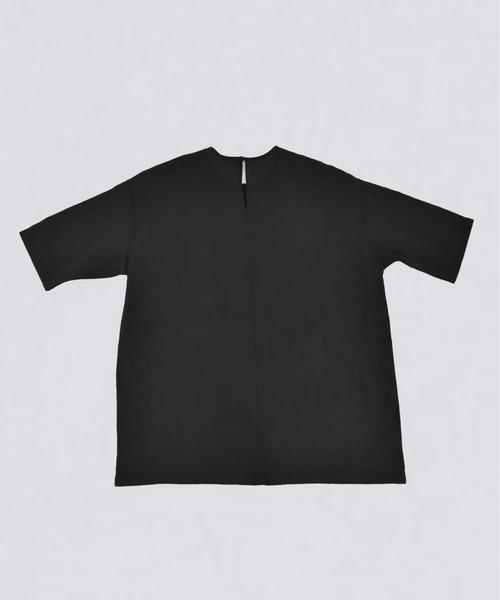 kiehtova tシャツ 「kiehtova」SHEER FABRIC SHIRT/シアー