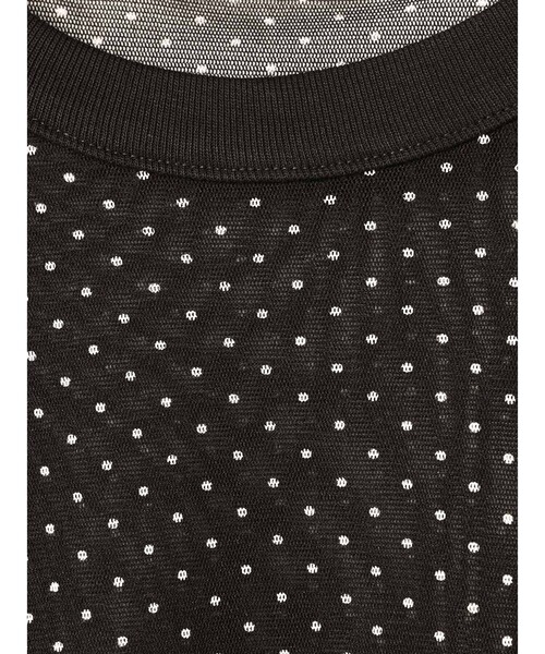 mizuiro ind メッシュドットクルーネックT mizuiro ind メッシュドットクルーネックT｜ MARcourt ONLINE