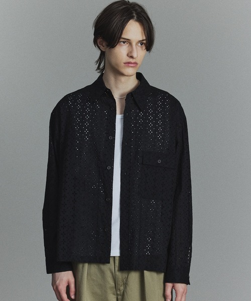 PUBLIC TOKYO（パブリックトウキョウ） シャツ エンブロイダリーレース