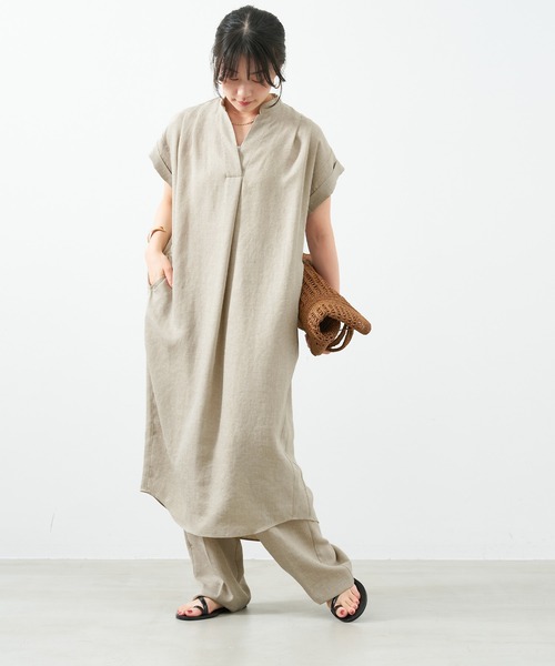 MICA&DEAL パンツ ハイウエストコクーンパンツ「セットアップ